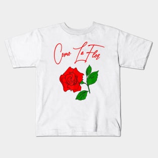 Flower Of Rose (1) Kids T-Shirt